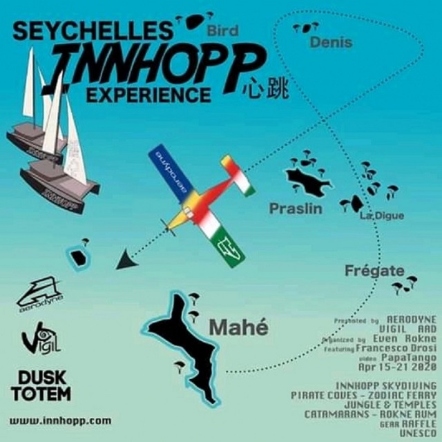 Planned skydiving event in Seychelles in October envisions return of (free-falling) tourists Planned skydiving event in Seychelles in October envisions return of (free-falling) tourists