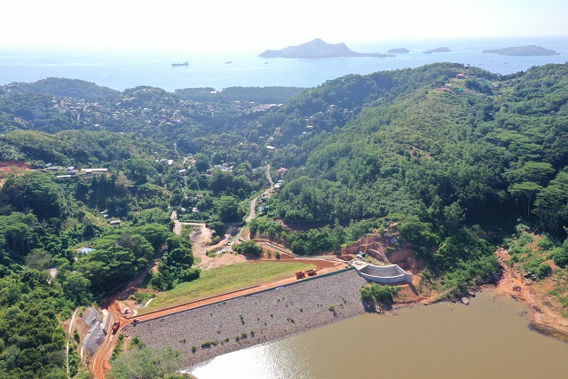 Extension of Seychelles’ La Gogue dam expected to be completed by end of year, official says