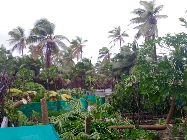Tropical Cyclone Jobo hits Seychelles’ Cosmoledo island, causing some damage