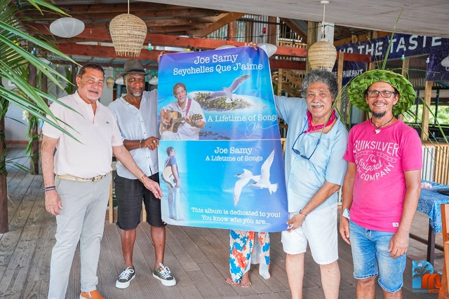 Seychellois artist Joe Samy’s new 55-song album brings together ‘A Lifetime of Songs’