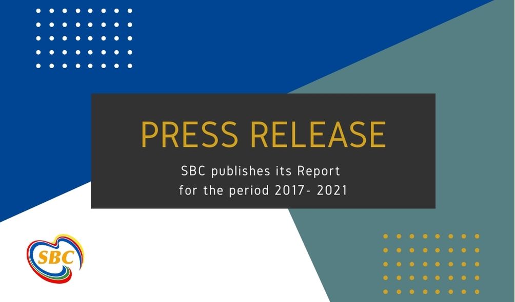 SBC publishes its Report for the period 2017- 2021