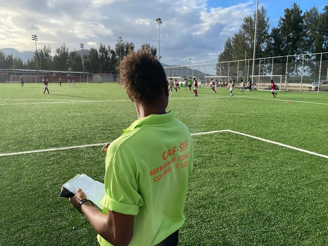 Football coaches in Seychelles up their game with upgraded CAF licenses