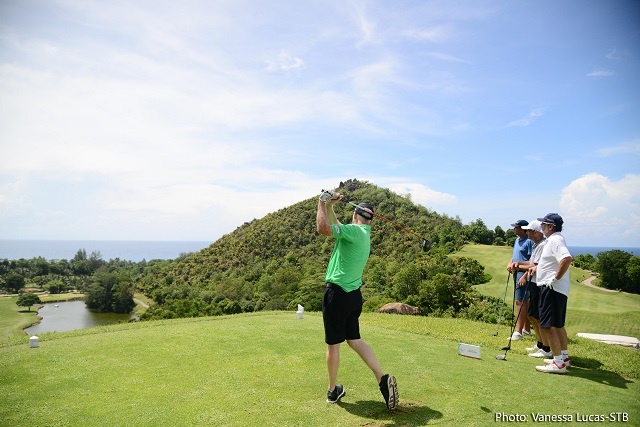 Gary Pouponneau qualifies as Seychelles’ third pro golfer, plans to grow game locally