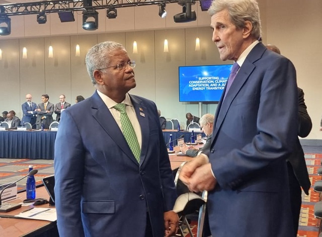 Seychelles’ President attends White House dinner for African leaders