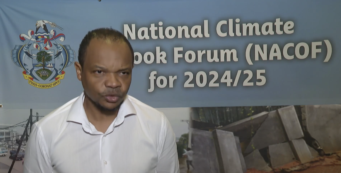 Lotorite Meteolozi Sesel in prezant prozeksyon sa sezon lapli