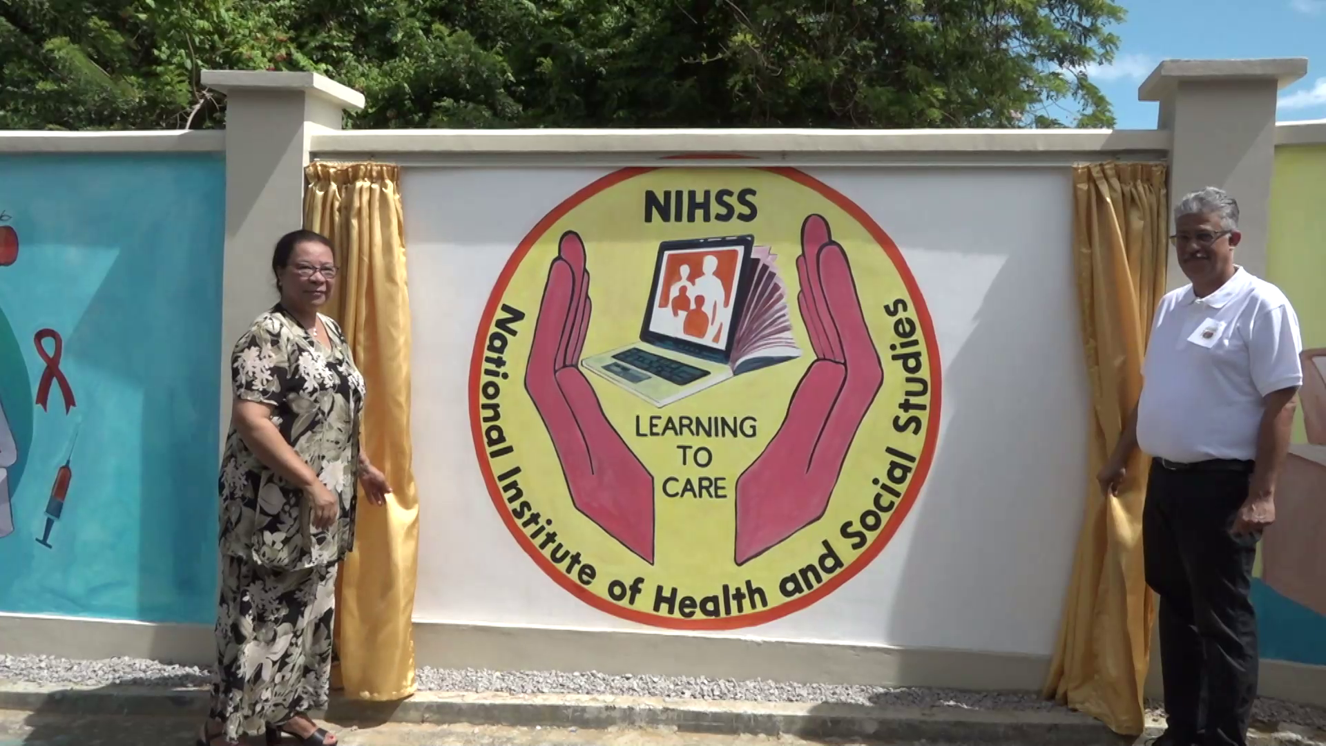 NIHSS Lans Nouvo Logo pour Mark 25an Egzistans