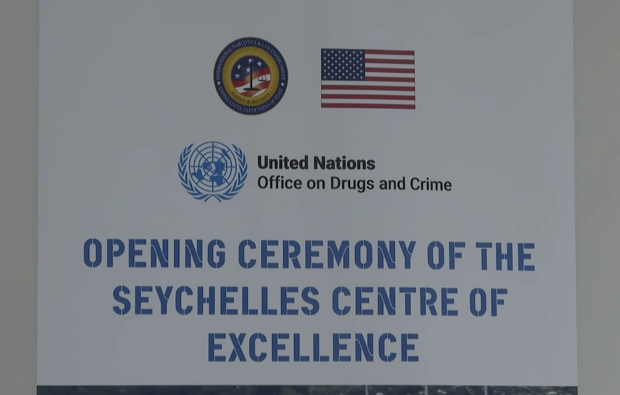 Lafors Defans Sesel, an kolaborasyon avek Lofis Drog ek Krim Nasyon Zini (UNODC), in ofisyelman ouver en Sant Ekselan