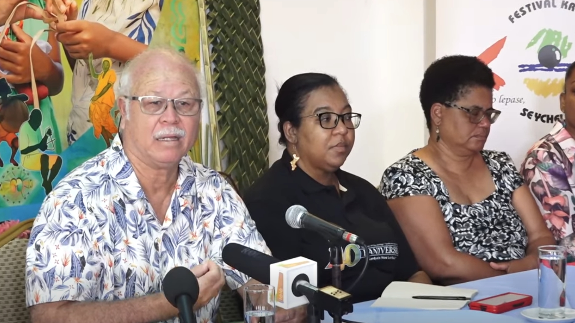 Kordinater diferan gran aktivite festival kreol, ti osi donn en avan gou sa bann aktivite.