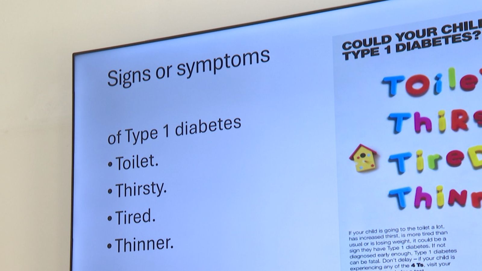 Bann ka ki vin devan Minister Lasante i montre ki i annan plis zanfan ki pe viv avek avek dyabet tip 1.