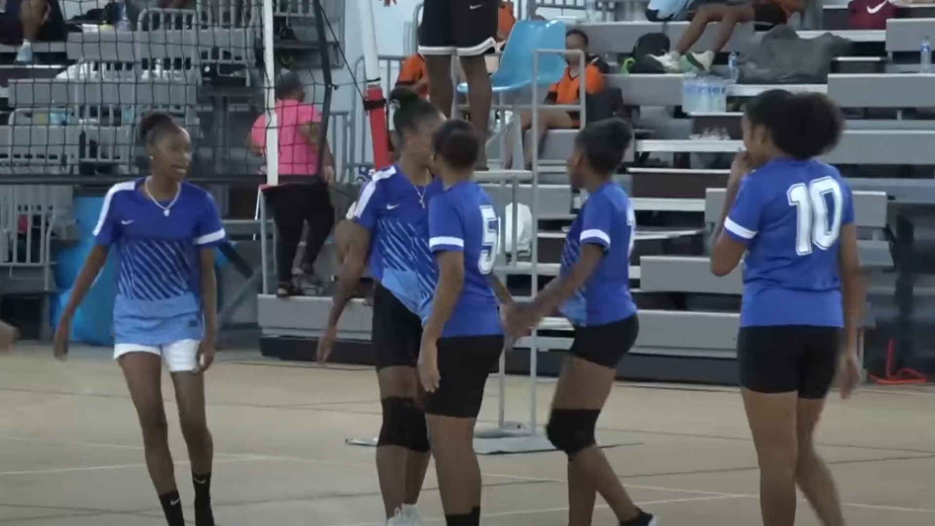 Dan Volleyball, sete SBSA ki sanpyon pour bann fiy