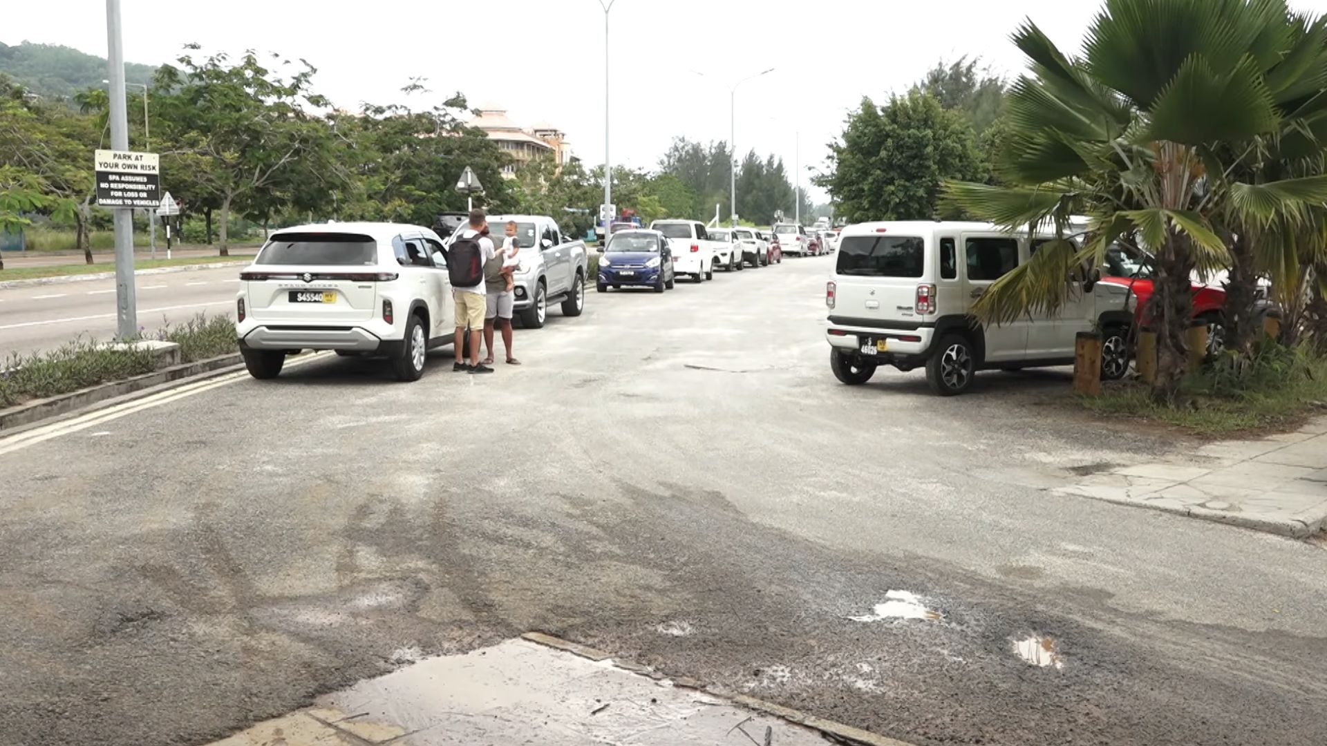 Apartir Lendi le 12 Zanvye 2026, Car Park kot restoran ‘Fishtail’ pou rezerve zis pou taksi avek bann bis touris.