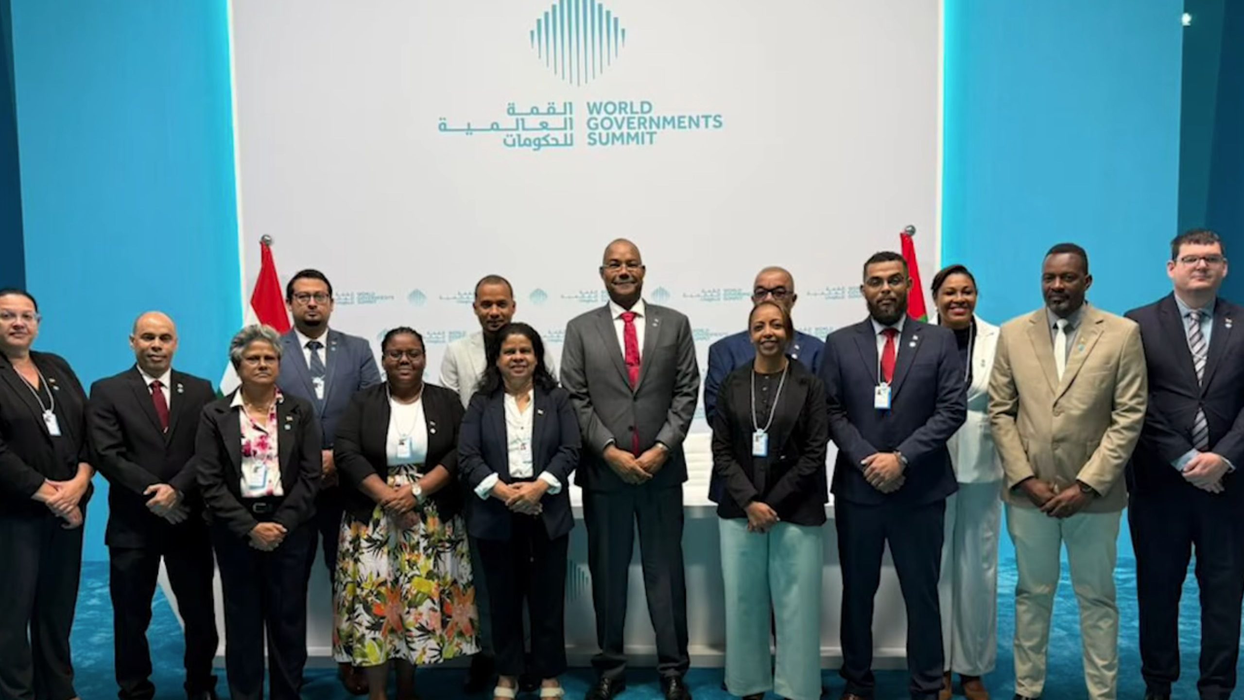 Prezidan Patrick Herminie in rankontre 3yenm group Dirizan Sesel dan Some Gouvernman Mondyal Dubai.