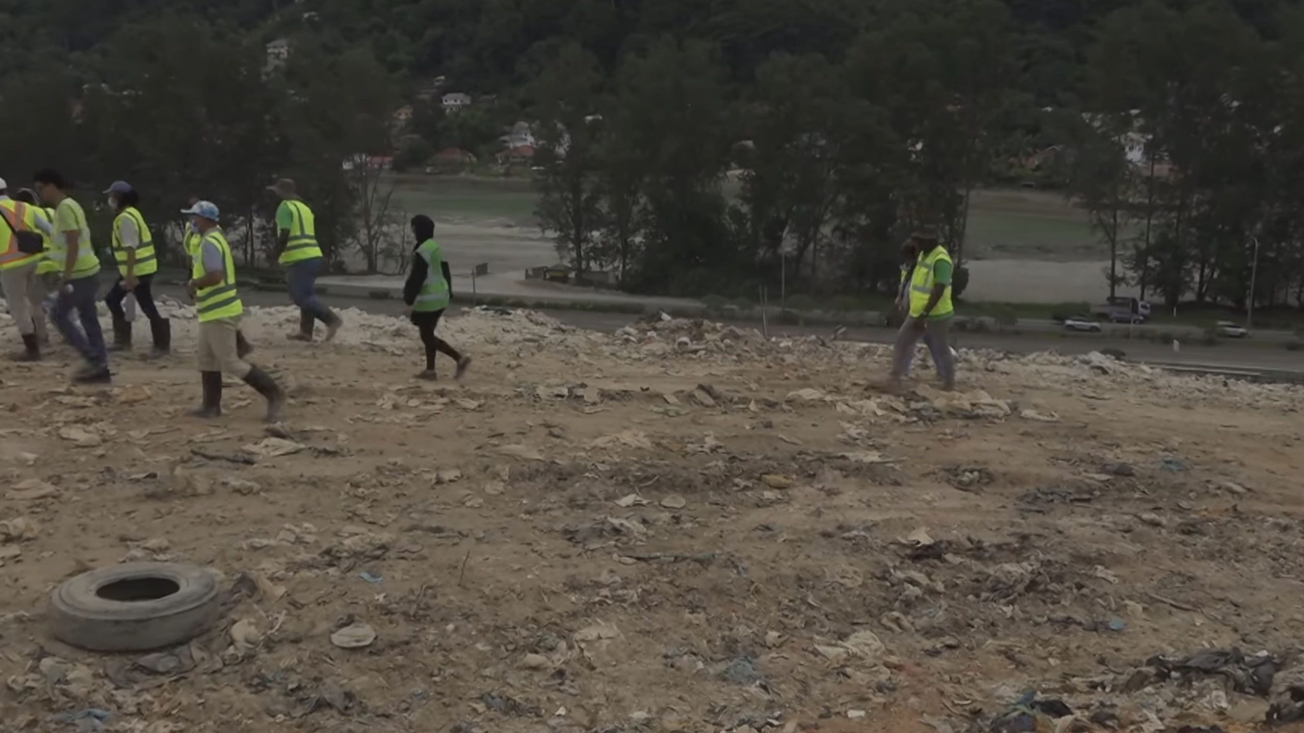 Proze konstriksyon landfill 3 Providence