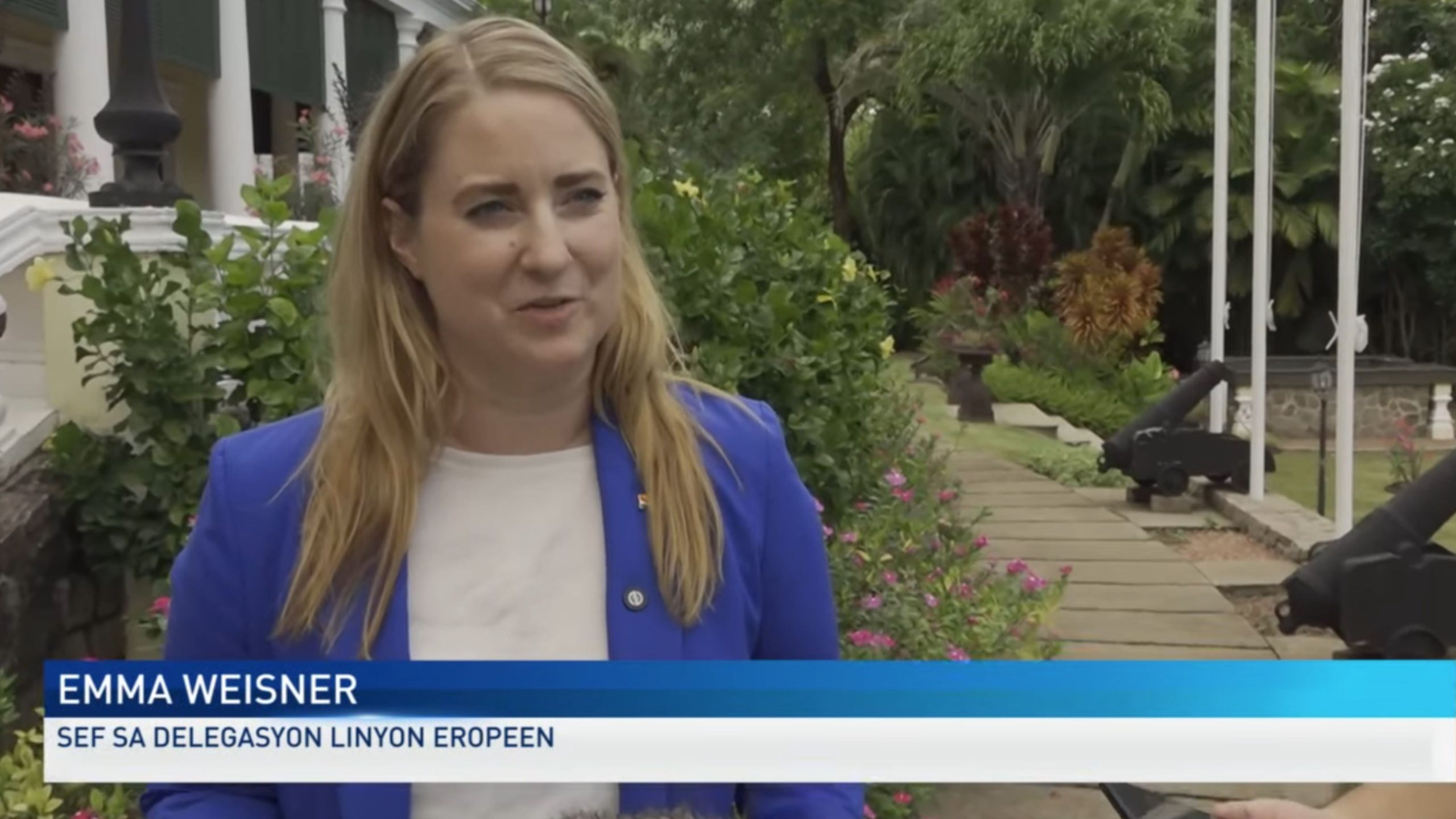 Komite Lapes sorti dan parlman Linyon Eropeen in rann en vizit kourtwazi Prezidan Dr Patrick Herminie