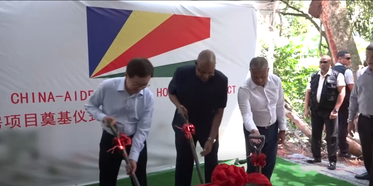 Nouvo proze lakaz dan distrik Port Glaud.