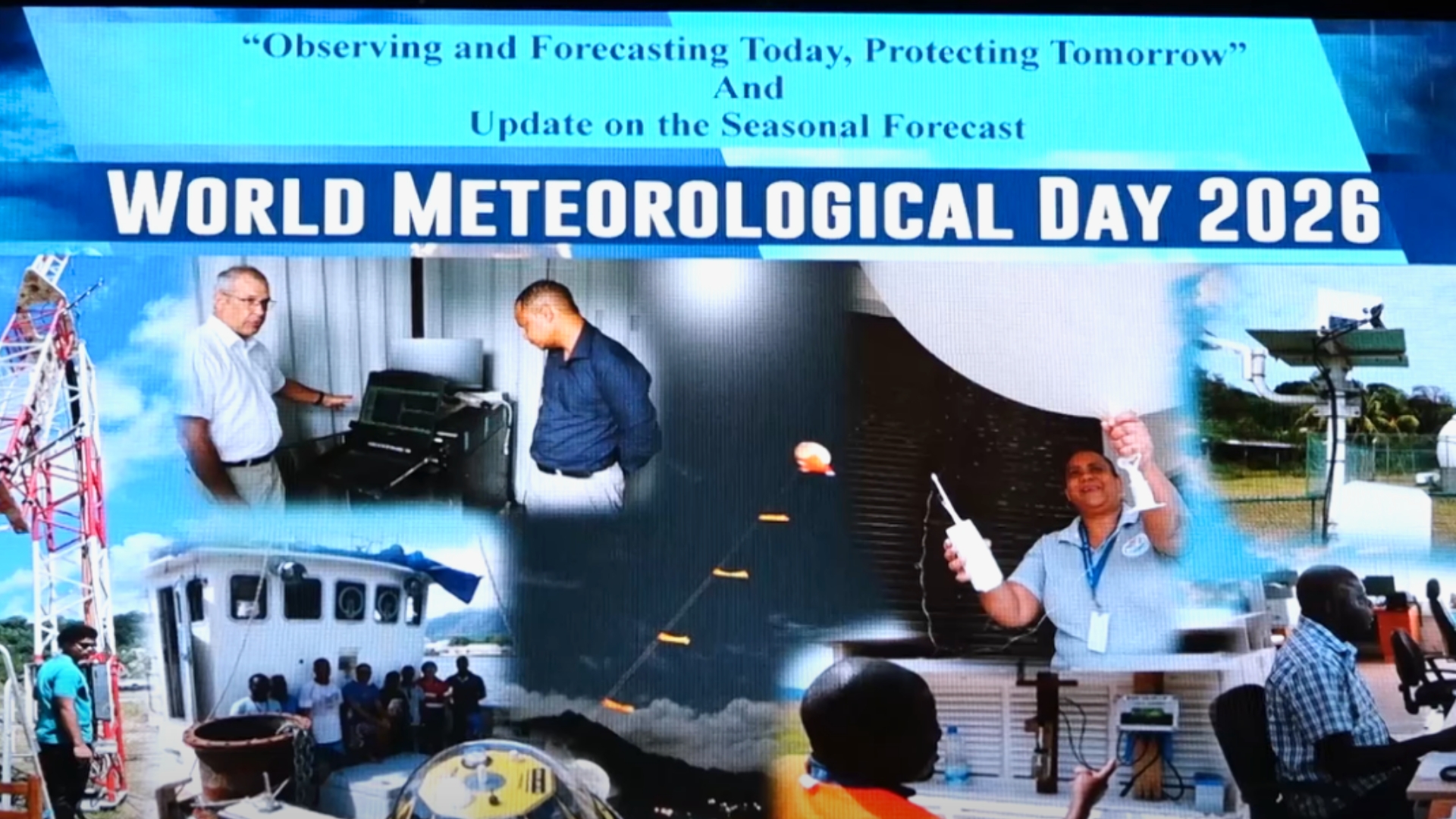Lotorite Meteorolozi Sesel i’n organiz en seremoni pour komemor zot lazournen
