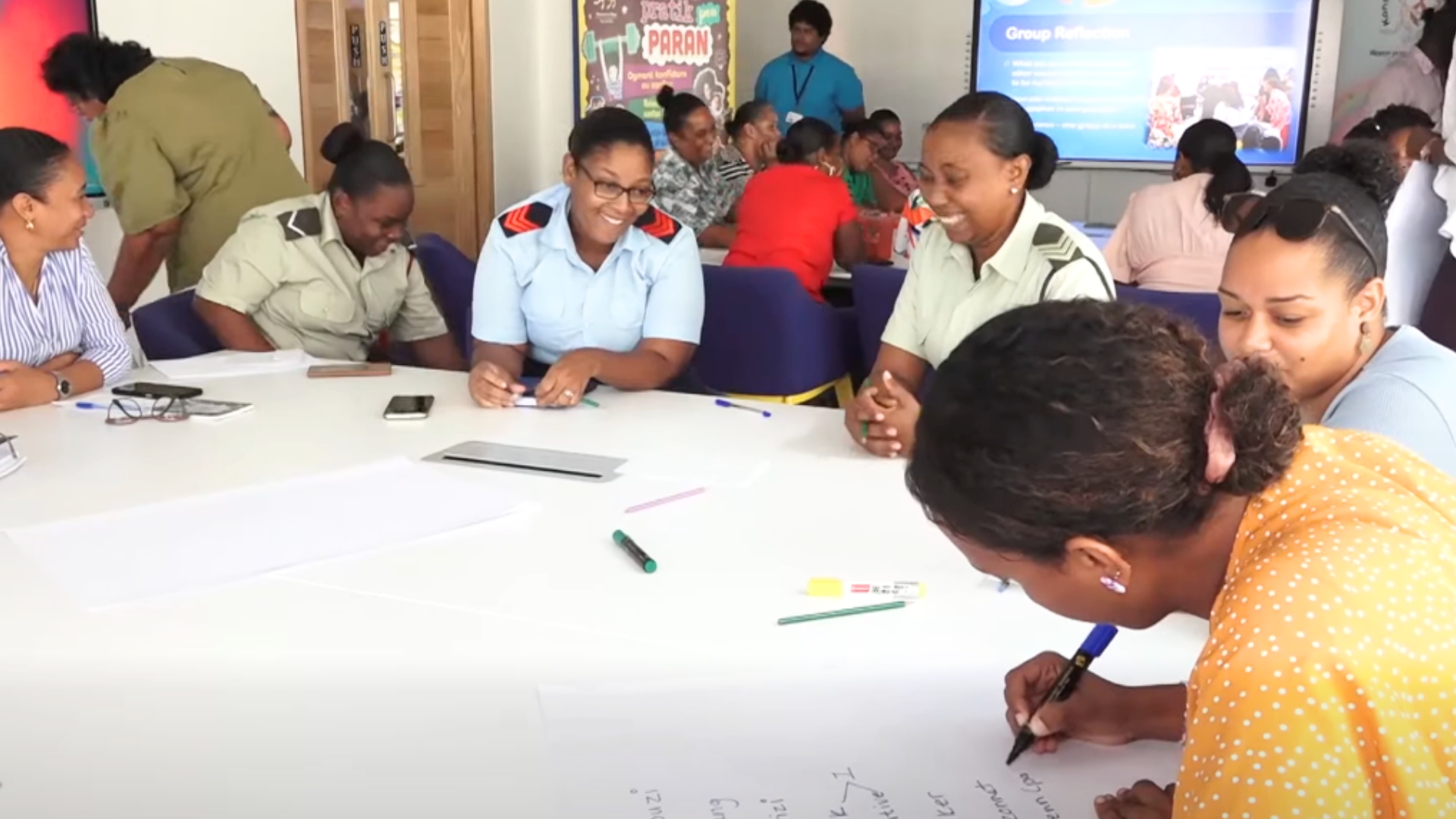 Konsey Nasyonal Pour Zanfan (NCC) i’n organiz en seri aktivite, enkli en foronm pou bann fanm