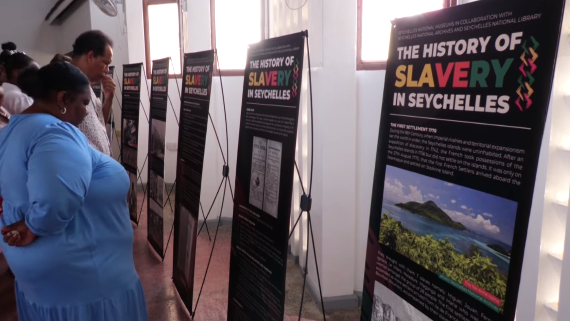 Legzibisyon labolisyon lesklavaz in aprezan ariv Praslin.