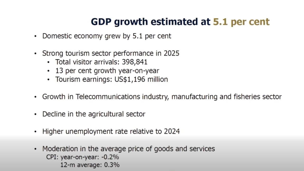 Lekonomi Sesel in vwar en gran krwasans lo nivo reveni pour lannen 2025.